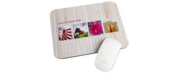 Custom printed mouse pads
