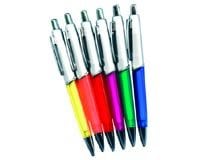 Promotional pens are pens with names printed on them, huge range of colours and pen designs